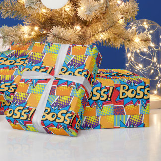 Boss Wrapping Paper