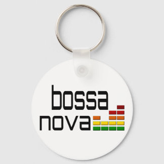 Bossa Nova Music with Stereo Equalizer Keychain