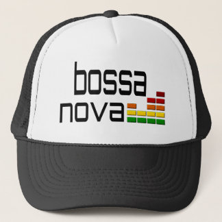Bossa Nova Music with Stereo Equalizer Trucker Hat