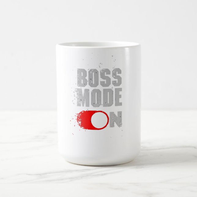 BOSSE MODE ON SHIRT COFFEE MUG (Center)
