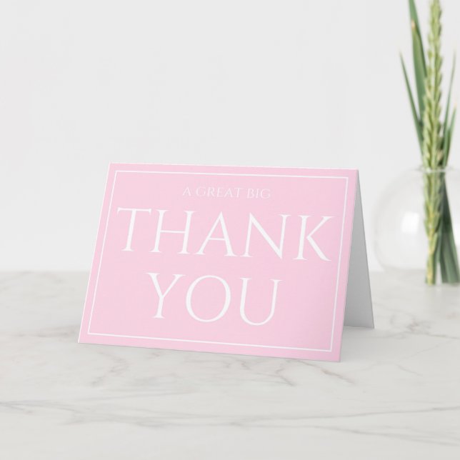 Boss's Day for Female Boss / Thank You Card (Front)