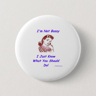 Bossy 2 Inch Round Button