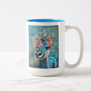 Bossy Betty 2 Alpaca avec son histoire mug 19r