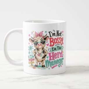 Bossy Large Coffee Mug