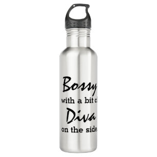 Bossy With A Bit Of Diva   710 Ml Water Bottle