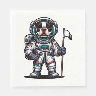 Bostie Astronaut  Napkin