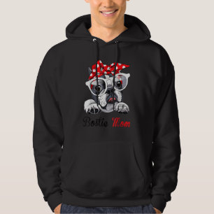 Bostie Mom Cute Boston Terrier Dogs Hoodie