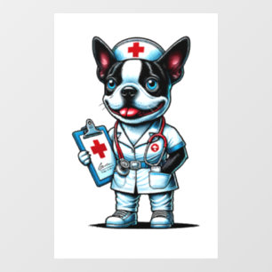 Bostie Nurse Window Cling