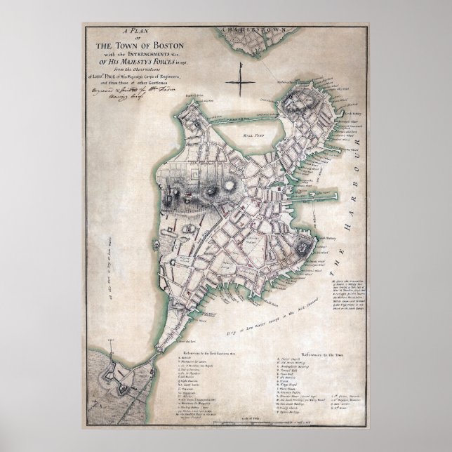Boston 1775 poster (Front)