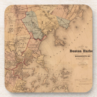 Boston 1861 coaster