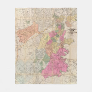 Boston 2 fleece blanket