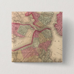 Boston 2 Inch Square Button