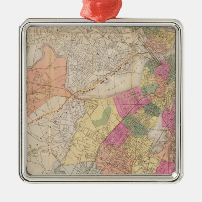 Boston 2 metal ornament (Front)