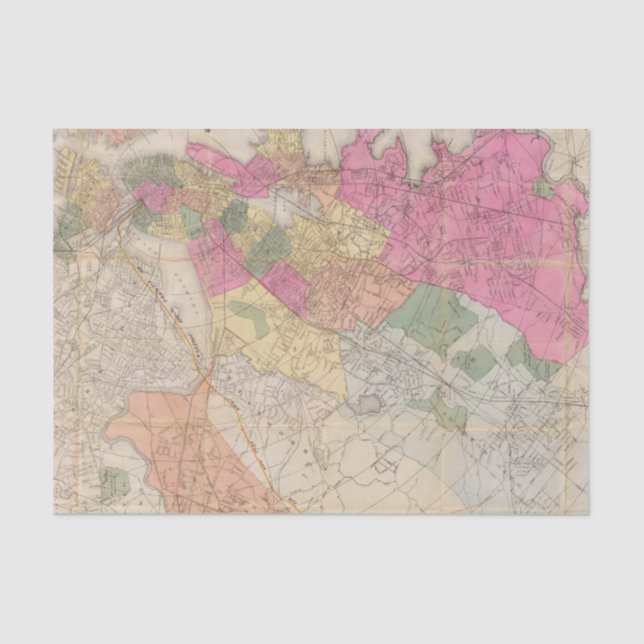 Boston 2 tissue paper (Front)