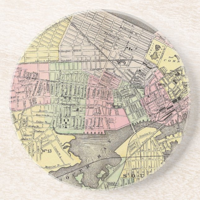 Boston 3 coaster (Front)