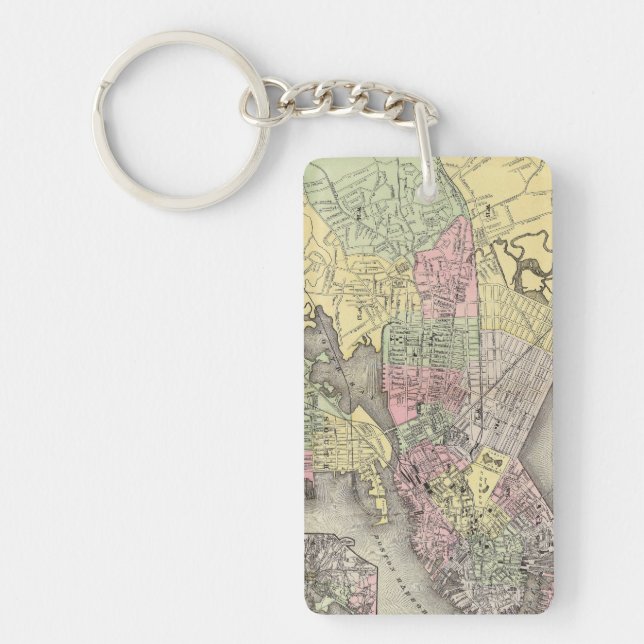 Boston 3 keychain (Front)