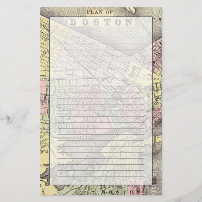Boston 3 stationery (Front)