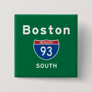 Boston 93 2 inch square button