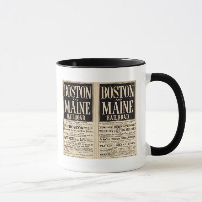 Boston and Maine Railroad Mug (Right)