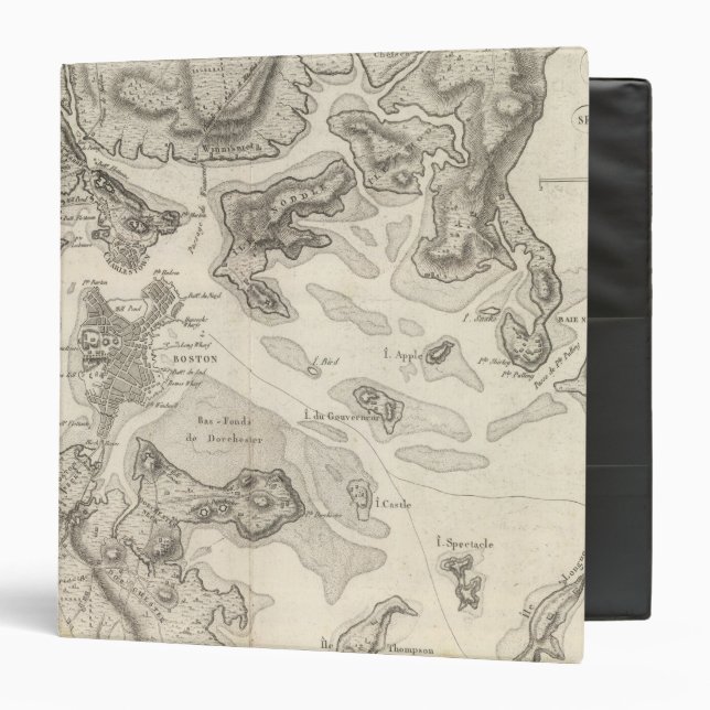 Boston and Surrounding Area Binder (Front/Inside)