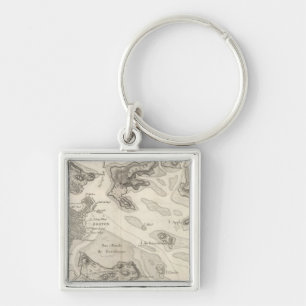 Boston and Surrounding Area Keychain