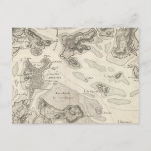 Boston and Surrounding Area Postcard