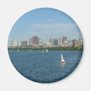 Boston and the Charles River Magnet
