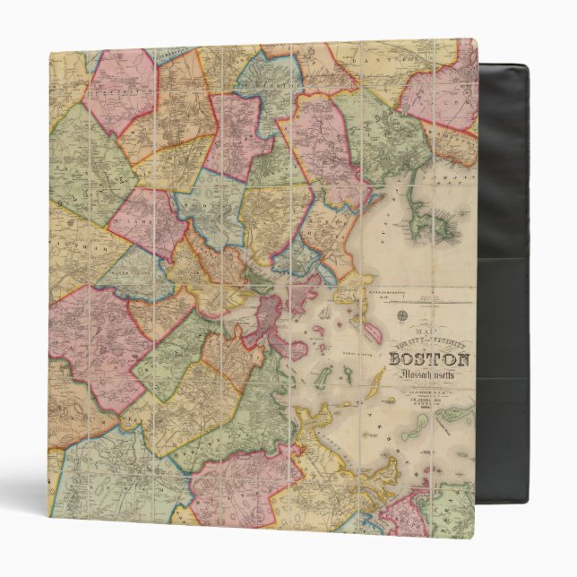 Boston and vicinity binder (Front/Inside)