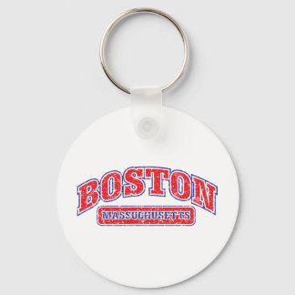 Boston Athletic Design Keychain