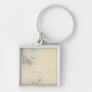 Boston Bay, Massachusetts Keychain