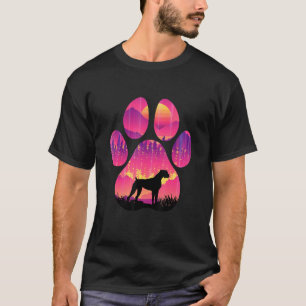 Boston Boxer Paw Mom Dad Dog Women Men T-Shirt