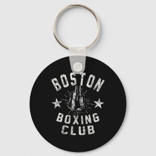 Boston Boxing Club - Vintage Distressed Boxer  Keychain