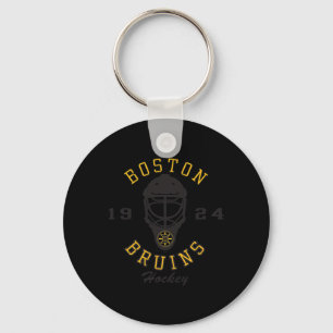 Boston Bruins Hockey Mask White Officially License Keychain