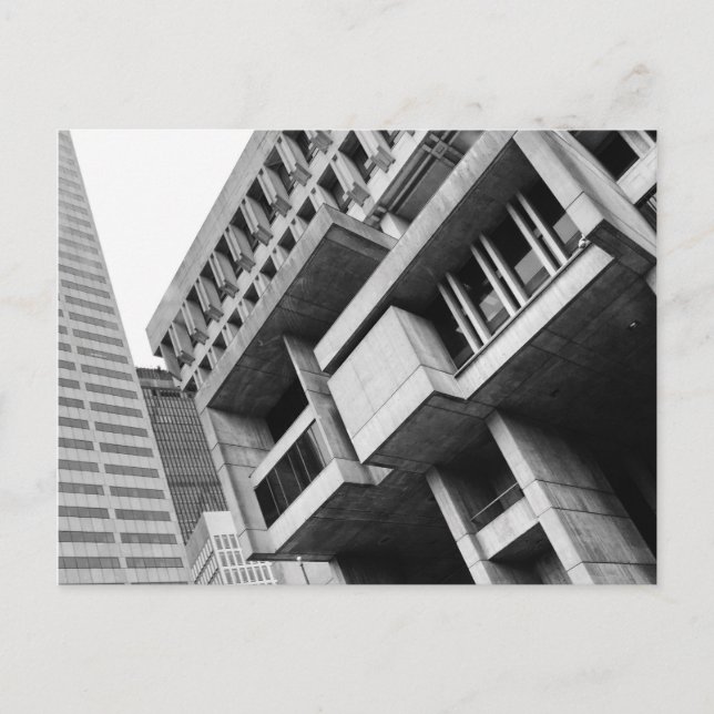 Boston Brutalist Postcard (Front)