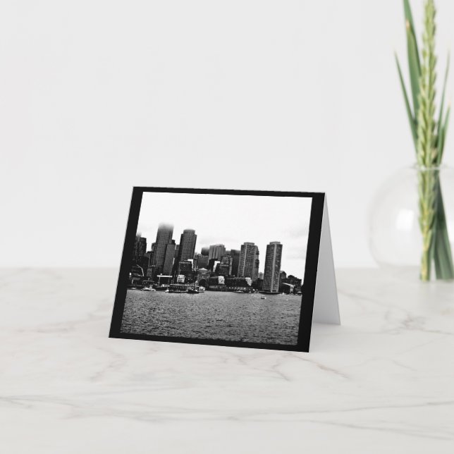 Boston Carte pour notes-Moderne Photography-11 (Devant)