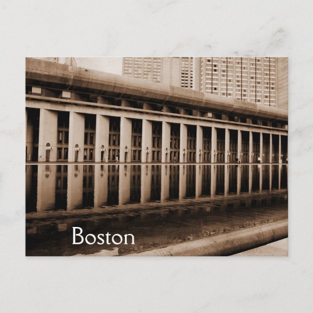 Boston Christian Science Center Postcard (Front)