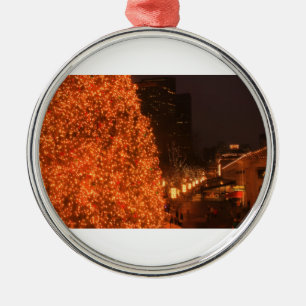 Boston Christmas Tree Faneuil Hall Marketplace Metal Ornament