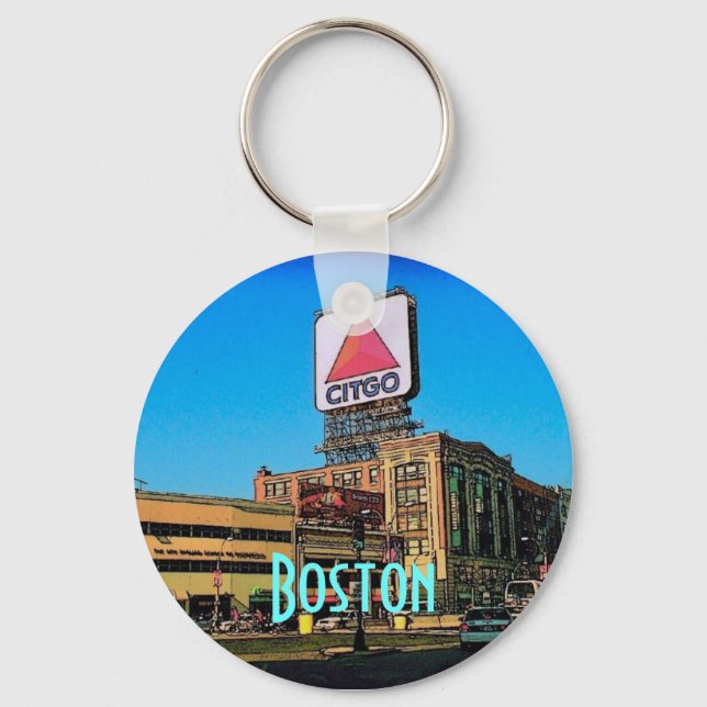 Boston Citgo Keychain (Front)