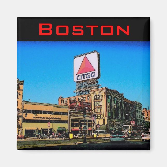 Boston Citgo Magnet (Devant)
