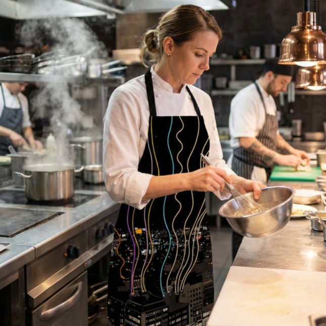 Boston City Lights Apron (Creator Uploaded)