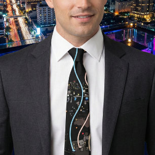 Boston City Lights Tie