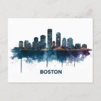 Boston City Skyline, Boston Ma Skyline Coffee Mug
