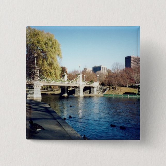boston common 2 inch square button (Front)