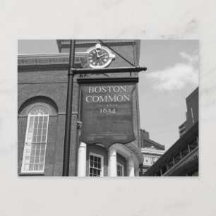 Boston Common Postcard