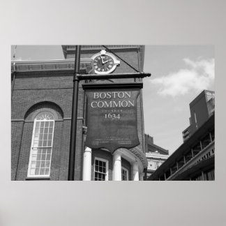 Boston Common Poster