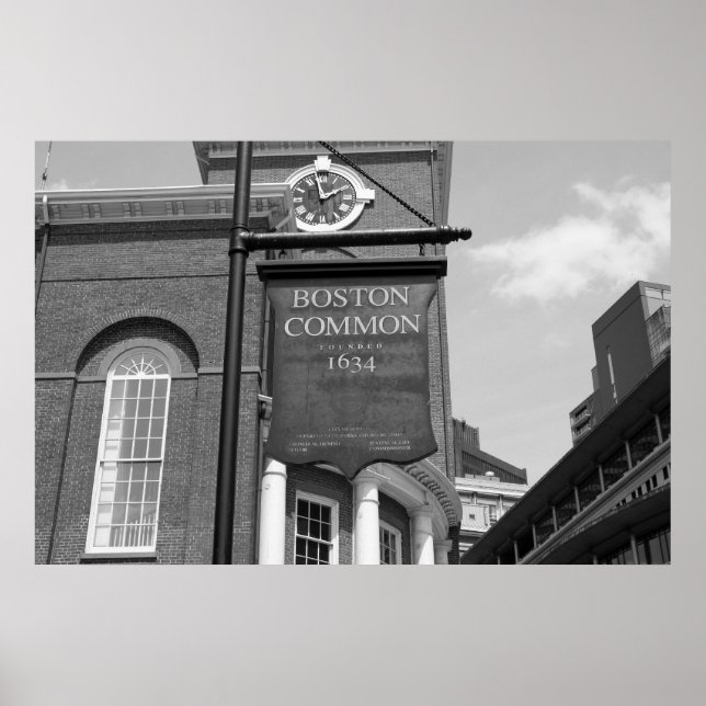 Boston Common Poster (Front)