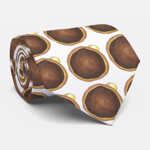 Boston Cream Creme Doughnut Doughnut Foodie Tie
