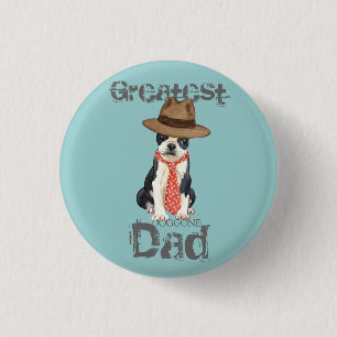 Boston Dad 1 Inch Round Button