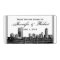 Boston Destination Wedding Water Bottle Label