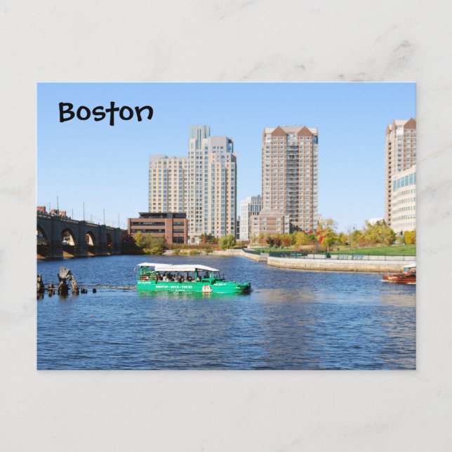 Boston Duck Tours Postcard (Front)